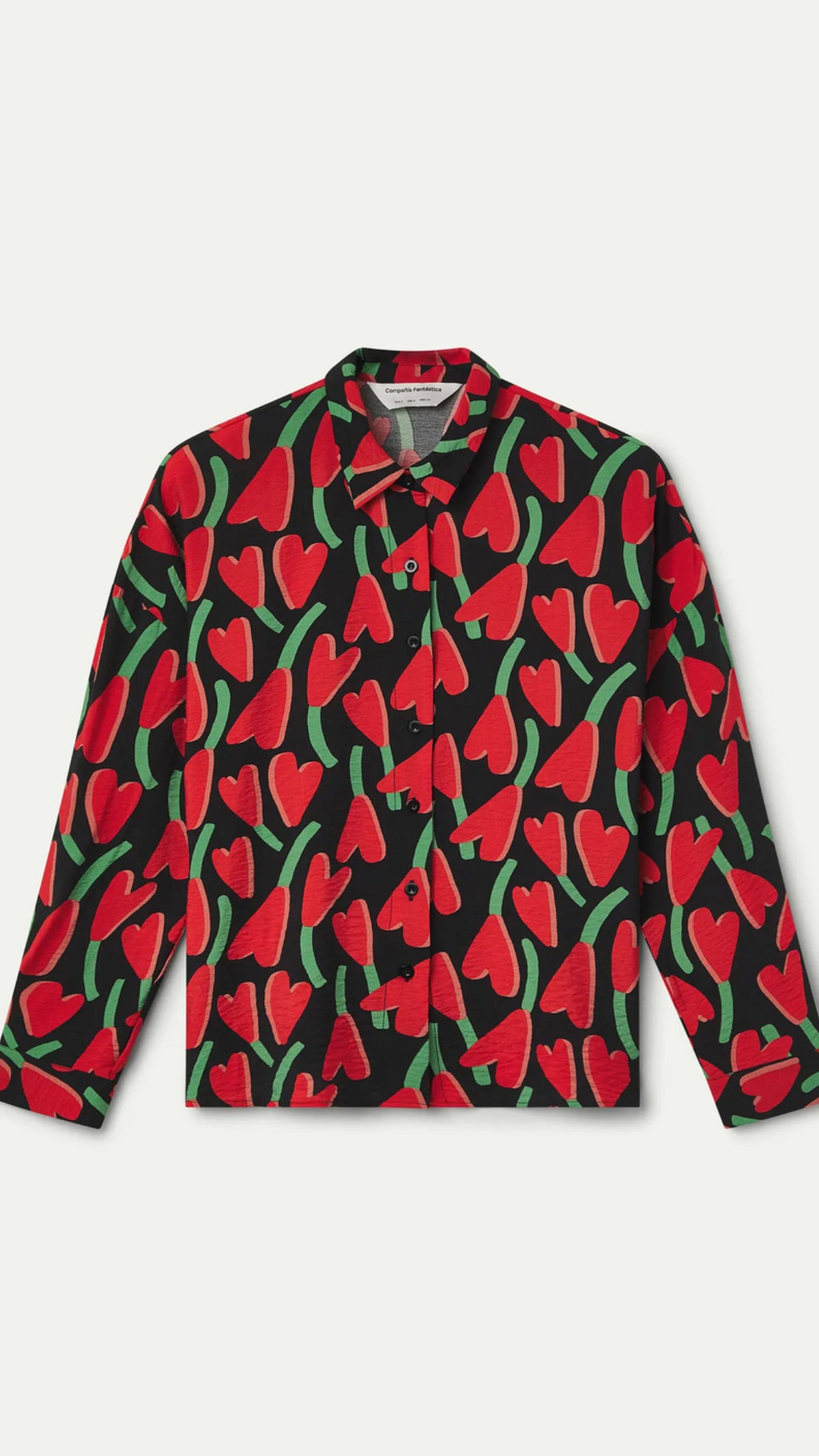 Camisa con estampado Ciclamen