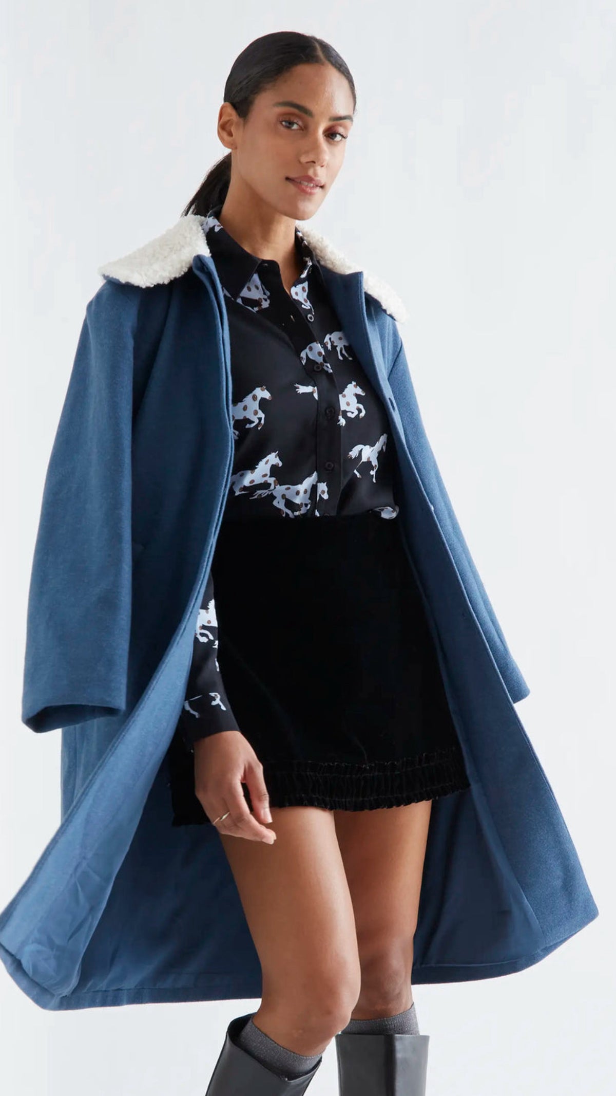 Camisa con estampado Horse