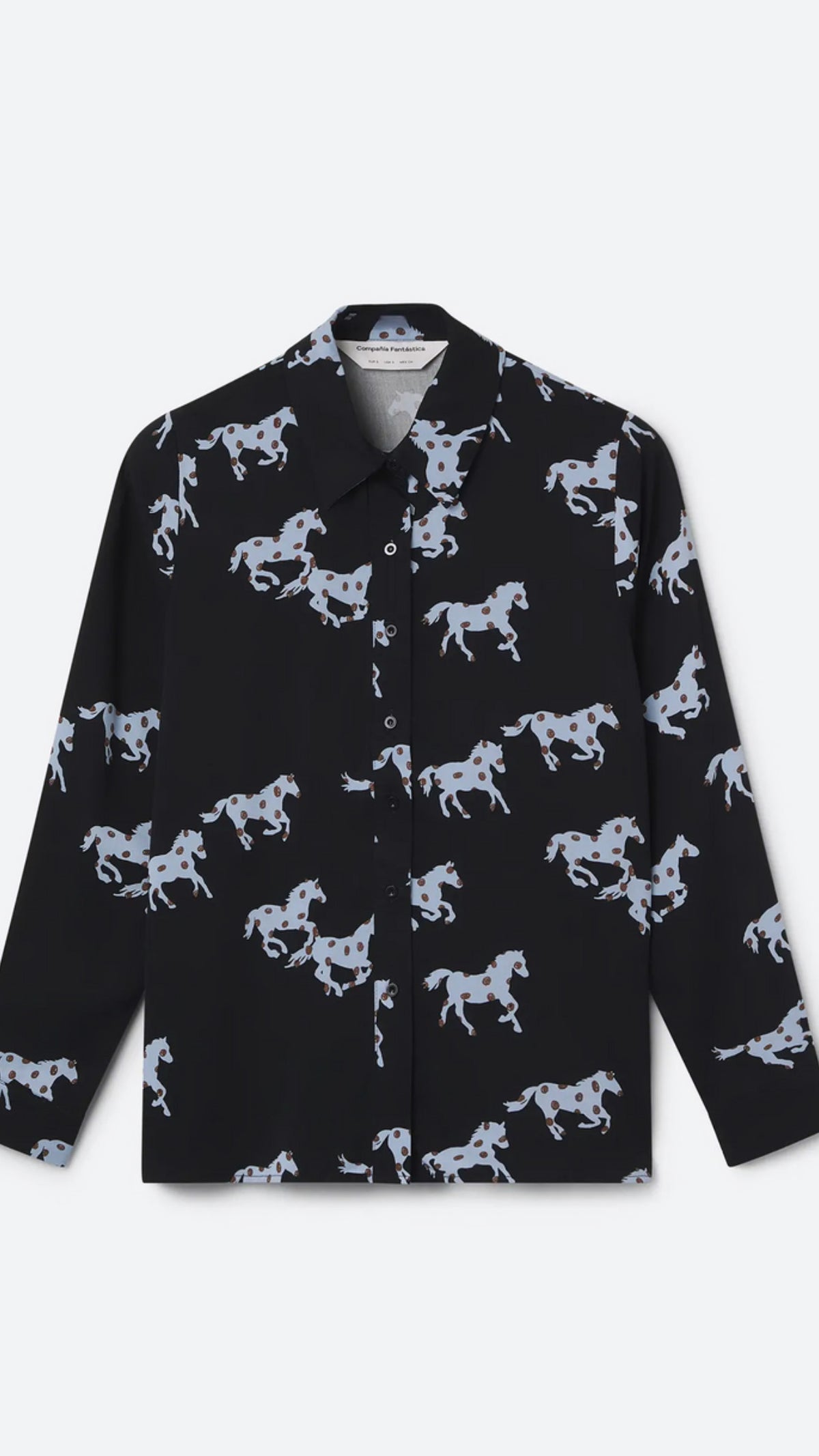 Camisa con estampado Horse