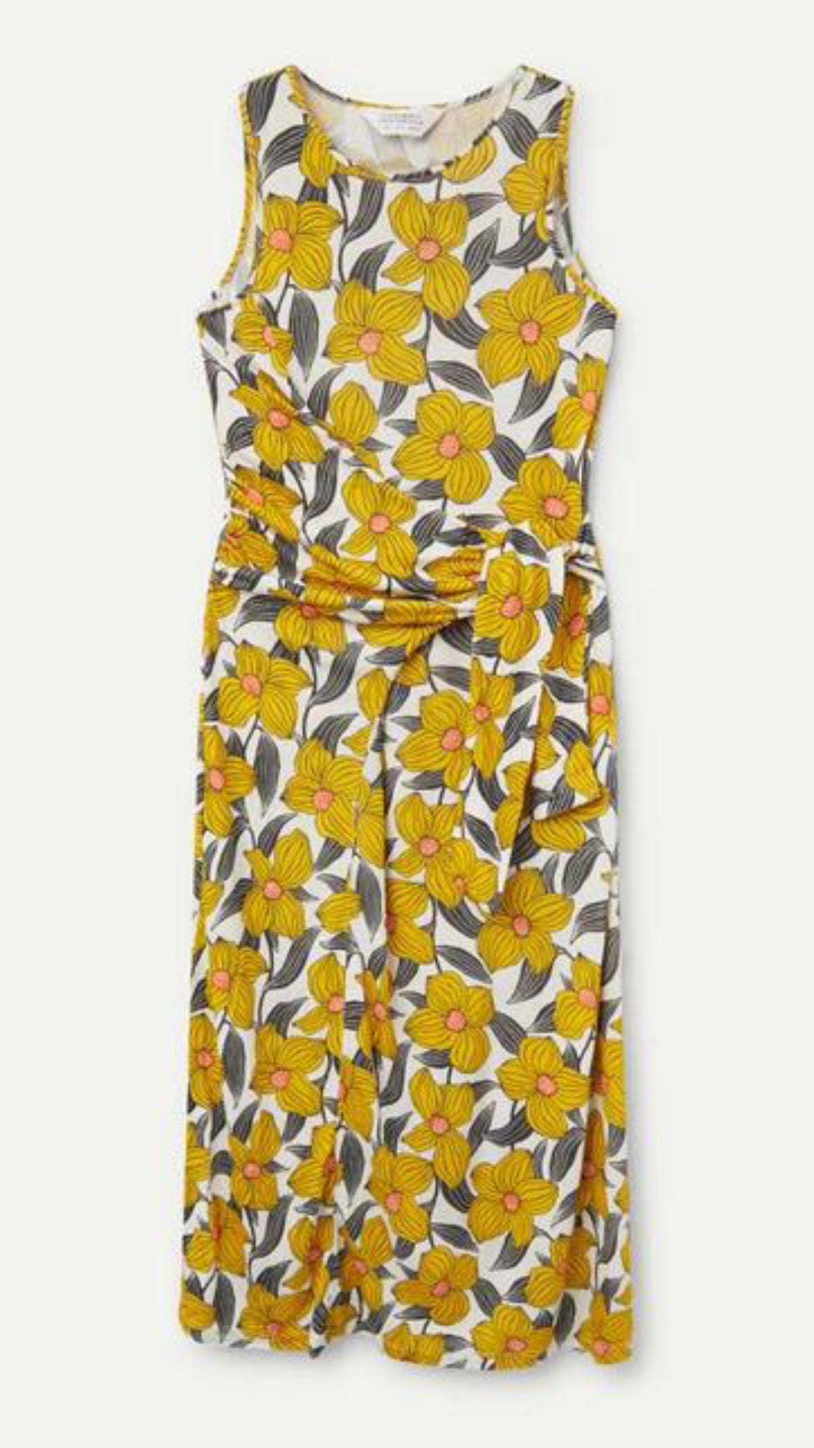 Vestido largo estampado floral Narciso