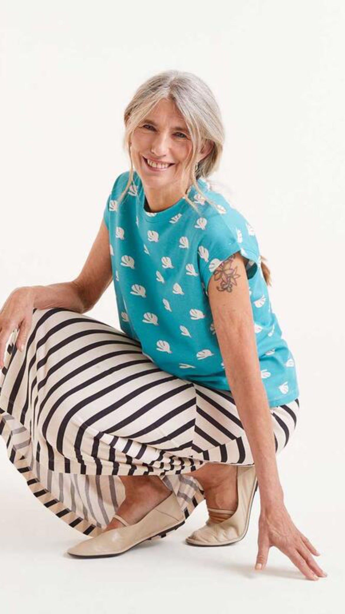 Camiseta con estampado Dove