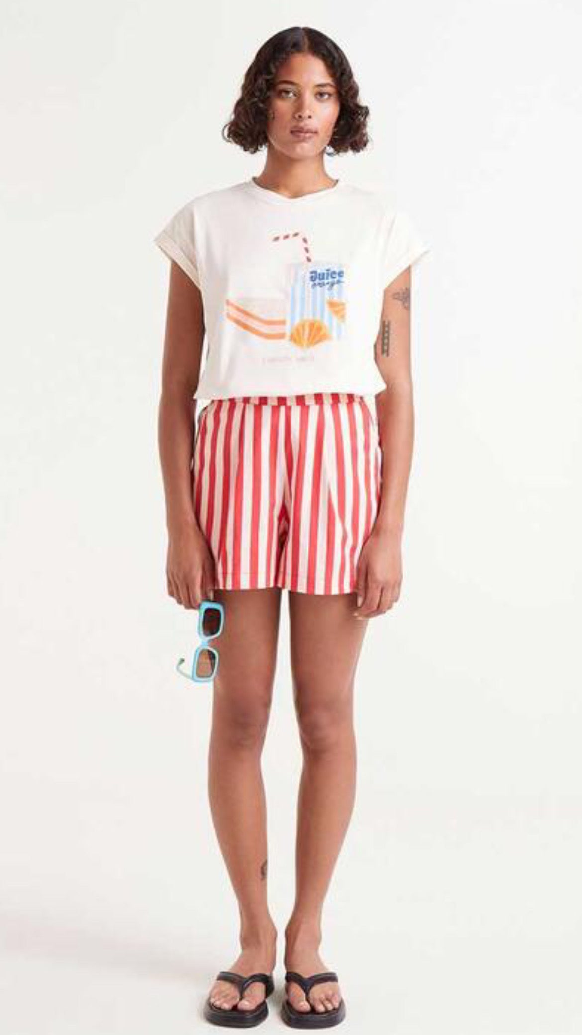 Snack print t-shirt