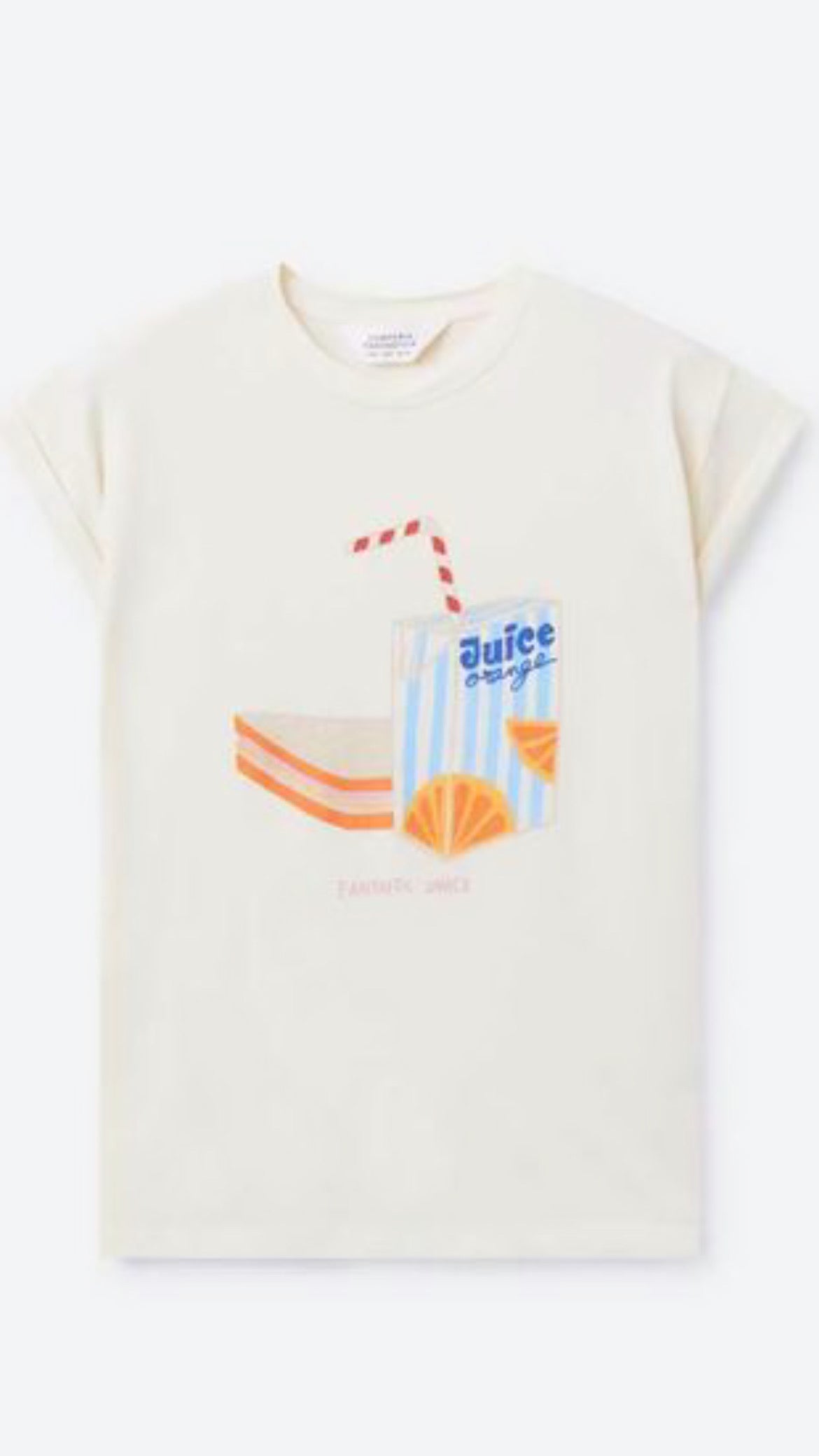 Snack print t-shirt
