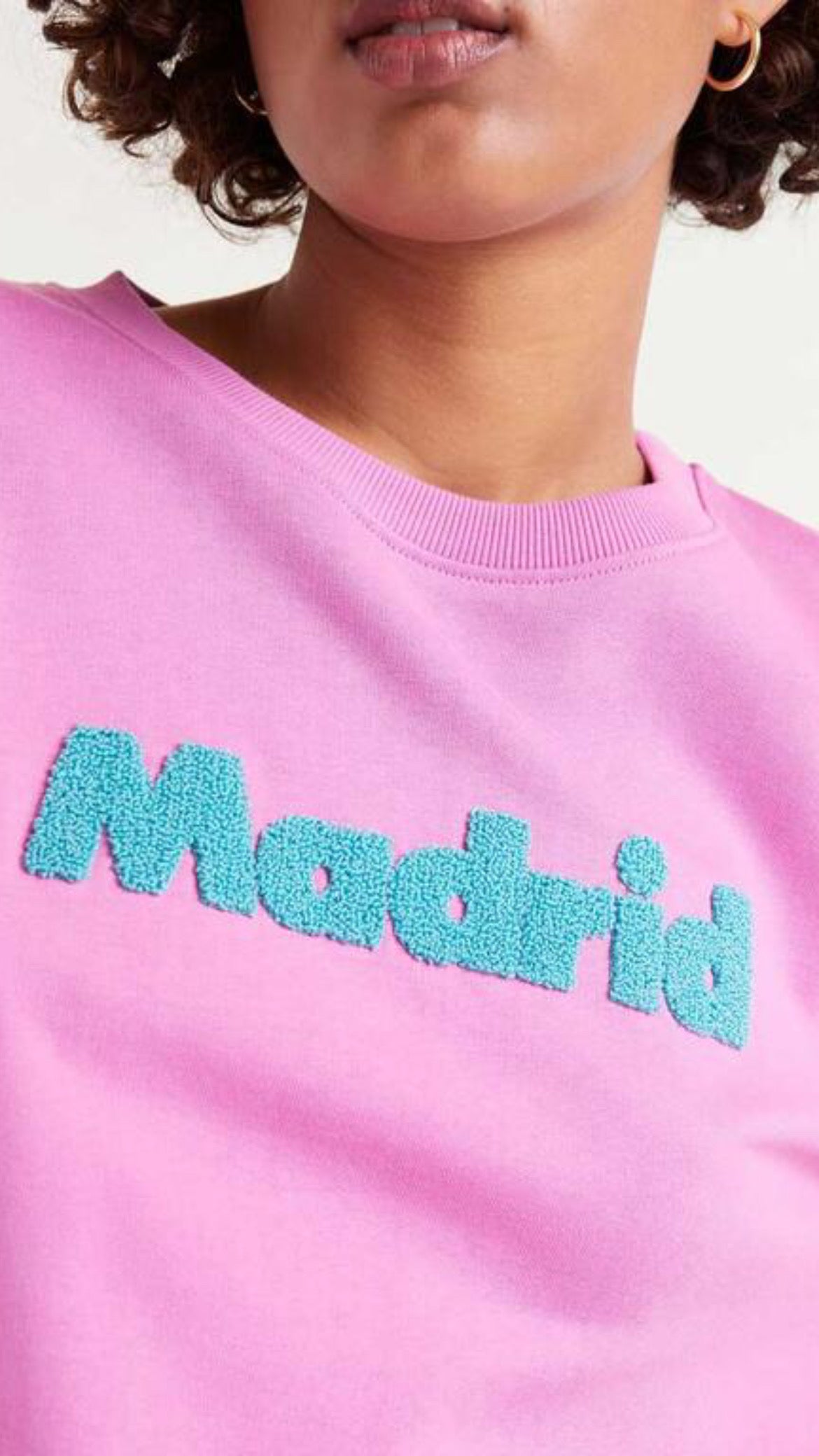 Sudadera print Madrid