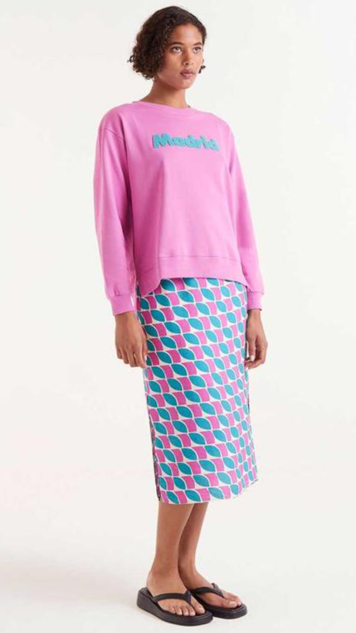 Sudadera print Madrid