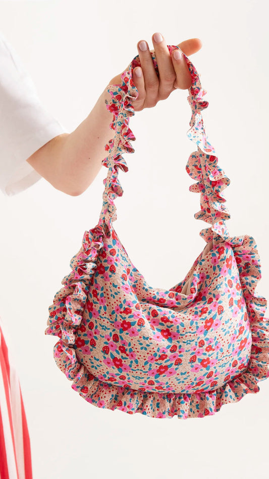 Bolso de hombro estampado Sugar