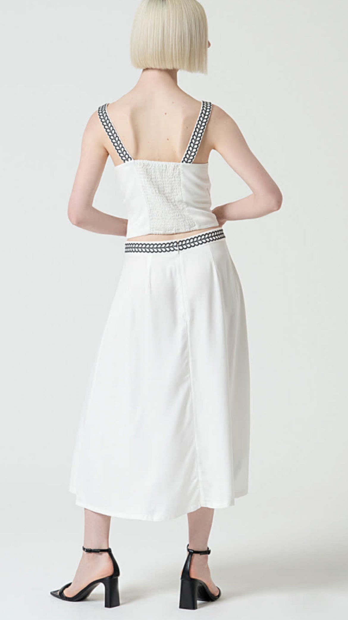 Camisa Ninfa Blanco Pájaro