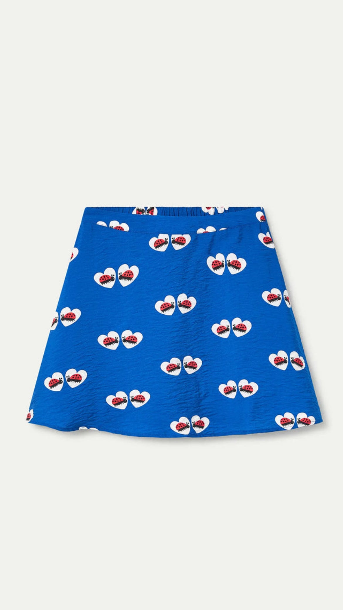 Falda corta con estampado Coccinella