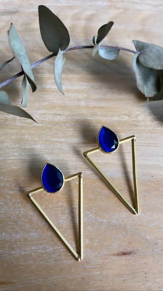 Isis Blue Earrings