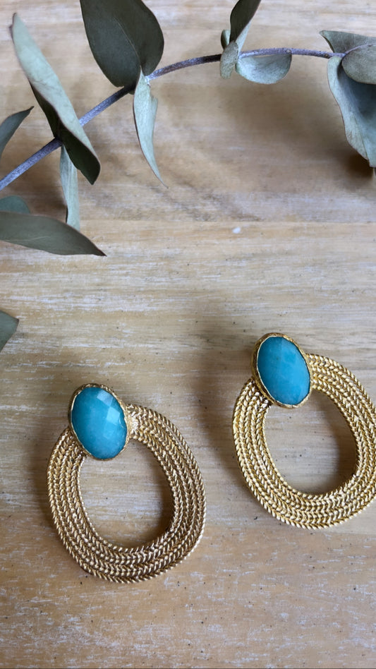 Zaniah Turquoise Earrings