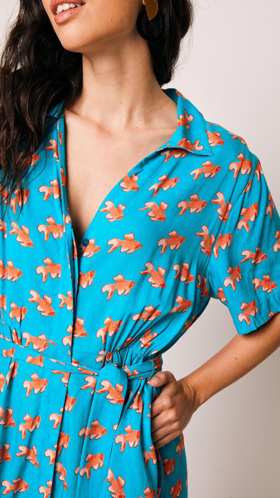 Vestido Zahara Pez