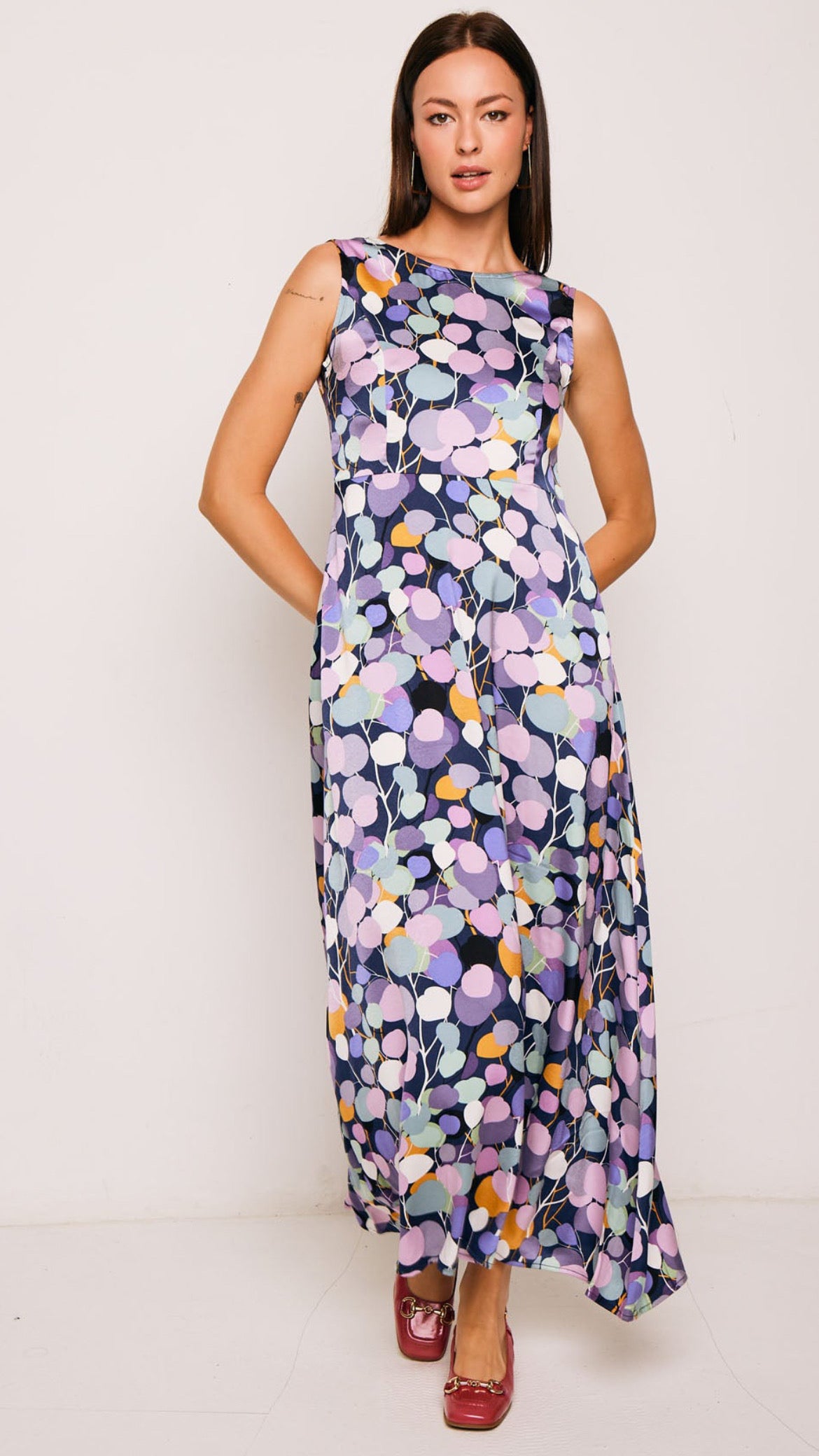 Vestido Comillas Violeta