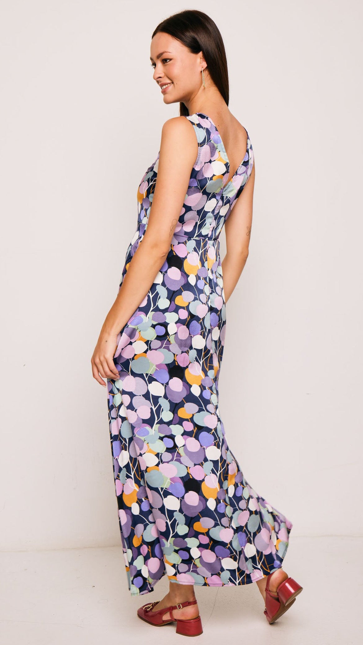 Vestido Comillas Violeta