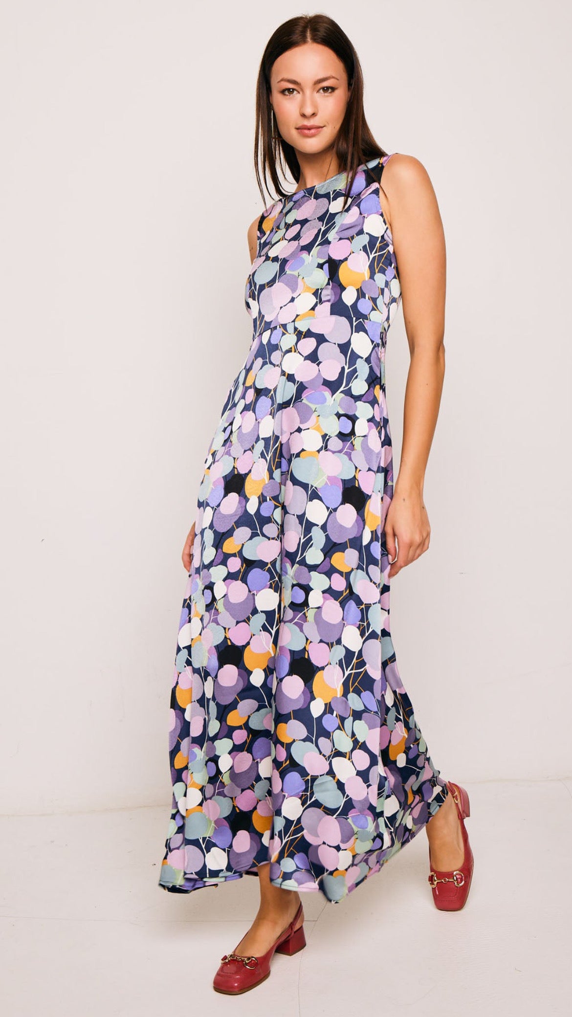 Vestido Comillas Violeta