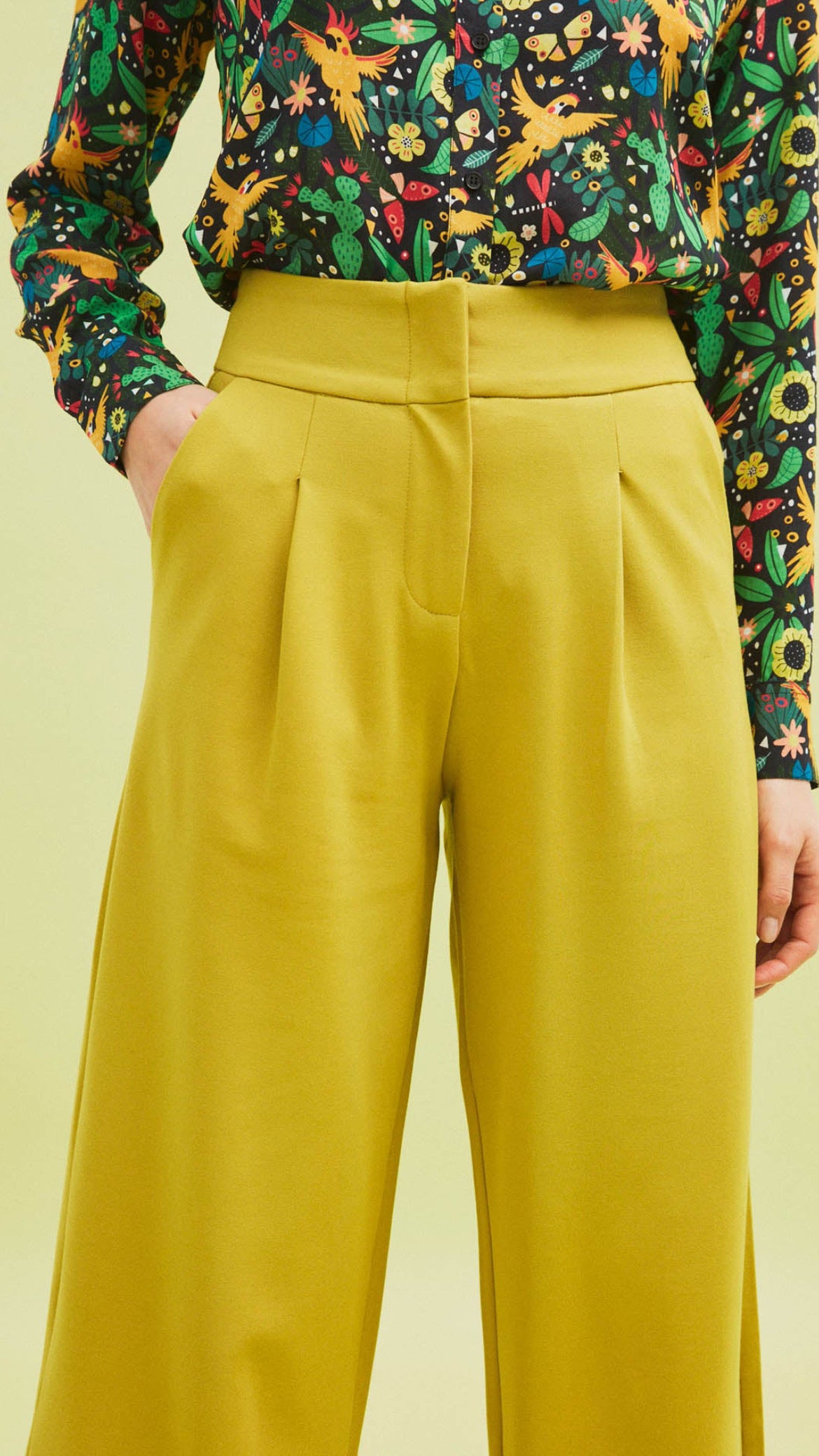 Mustard Triton Pants