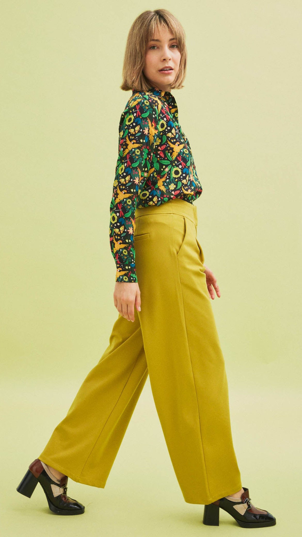 Mustard Triton Pants