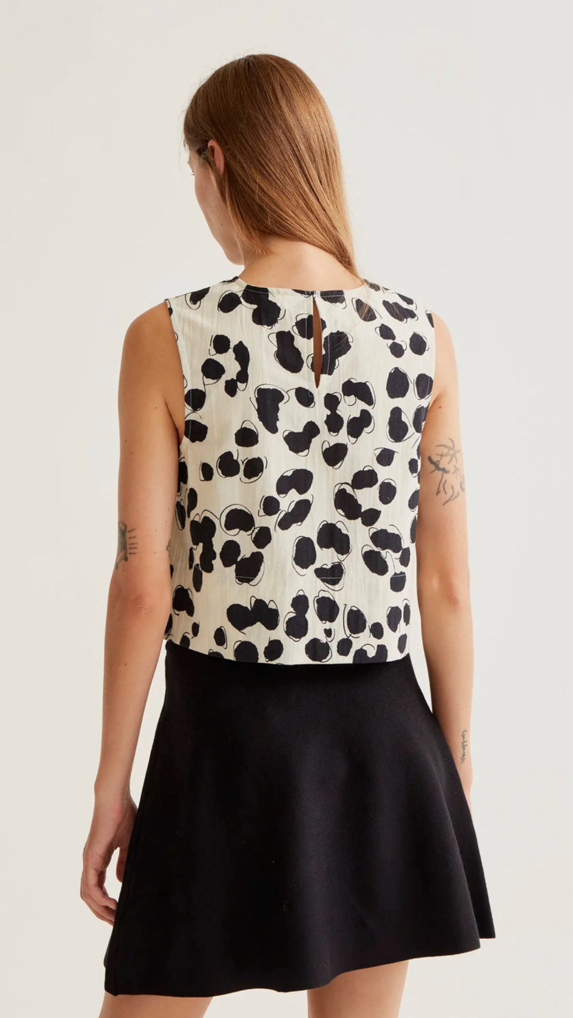 Top con estampado Dalmatian