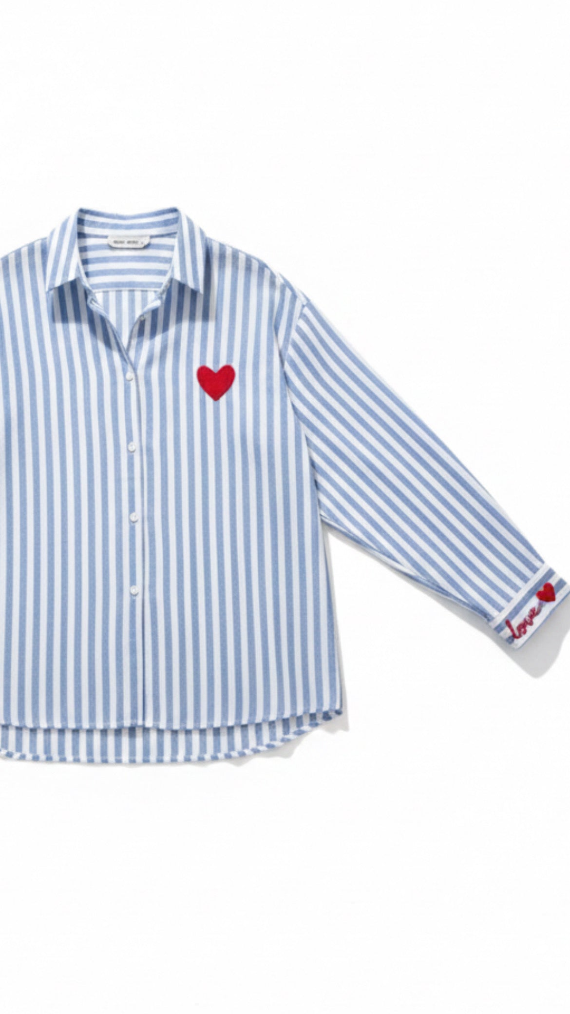 Camisa rayas Colour Wave – Pájaros en la Cabeza