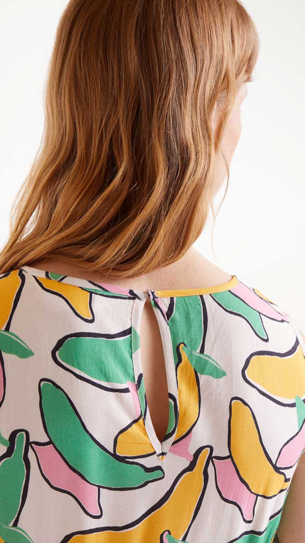Vestido estampado Banano