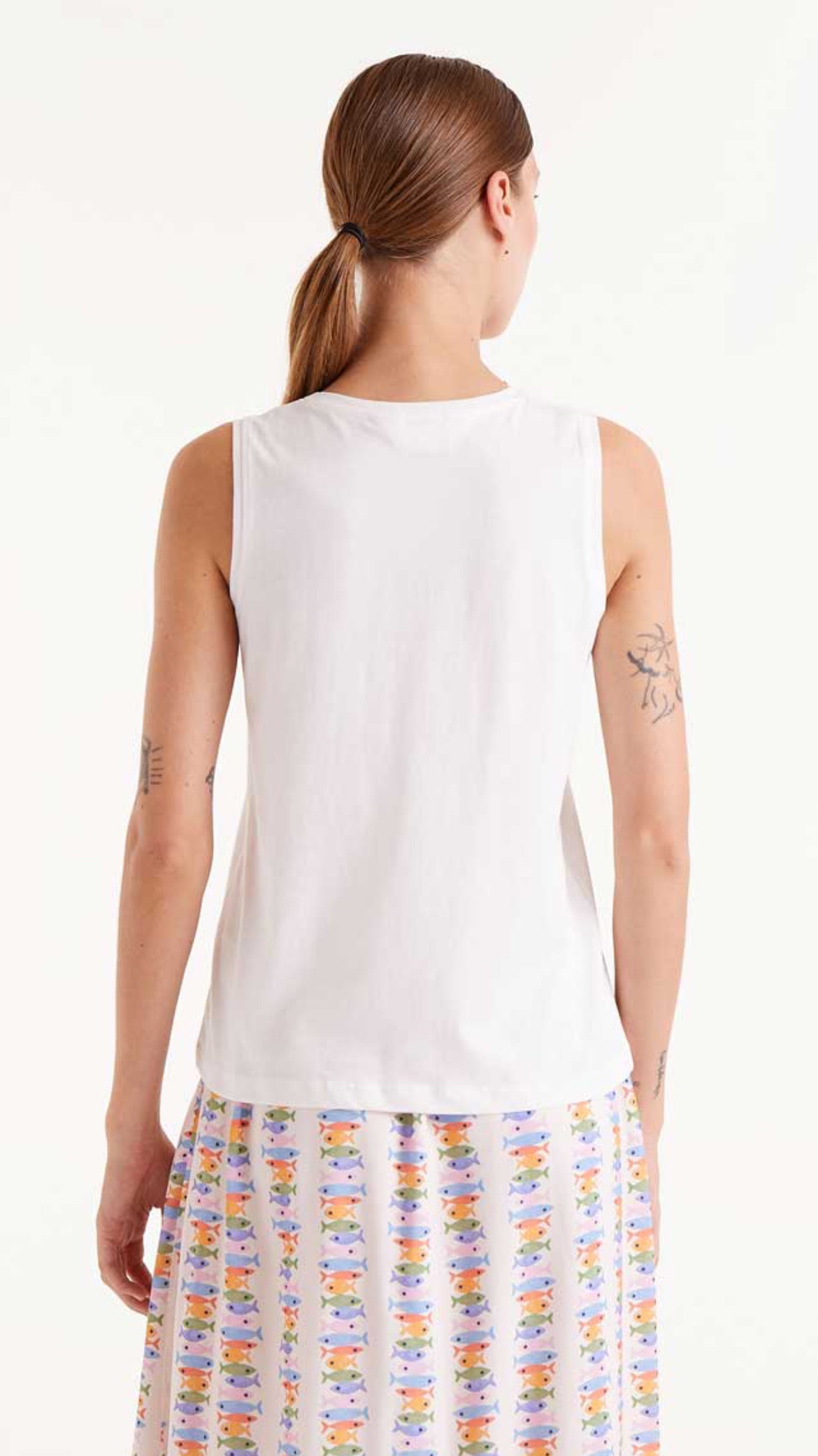 Camiseta print pez