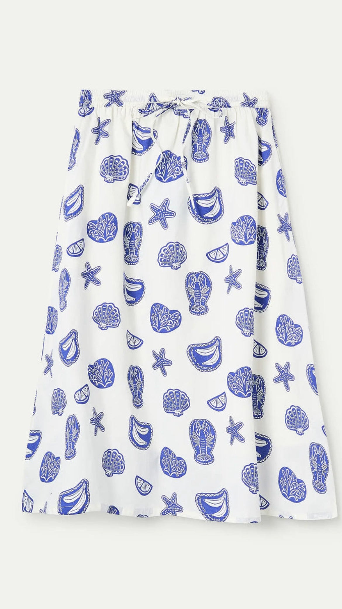 Falda con estampado Lobster