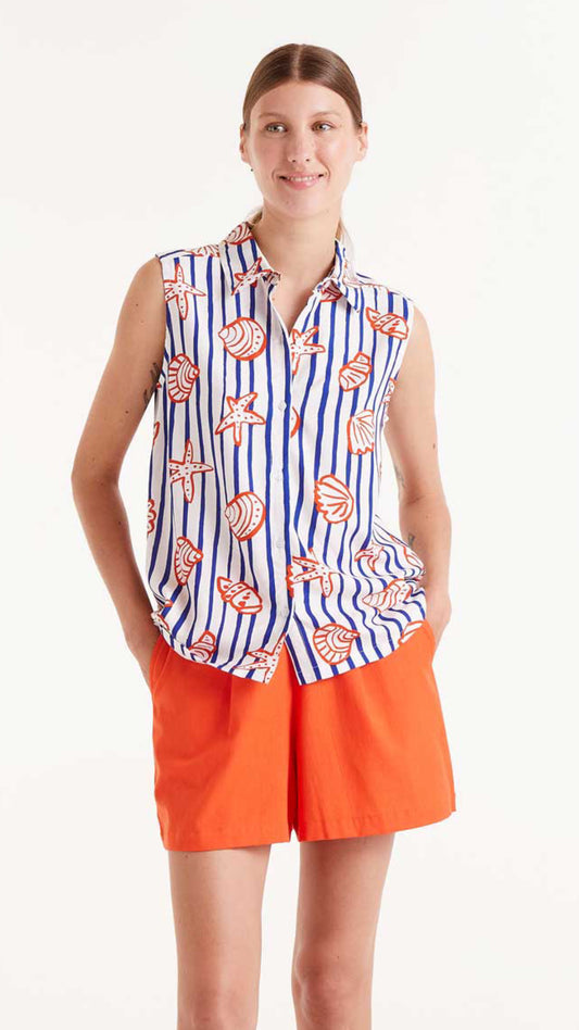 Camisa estampado de rayas Nemo