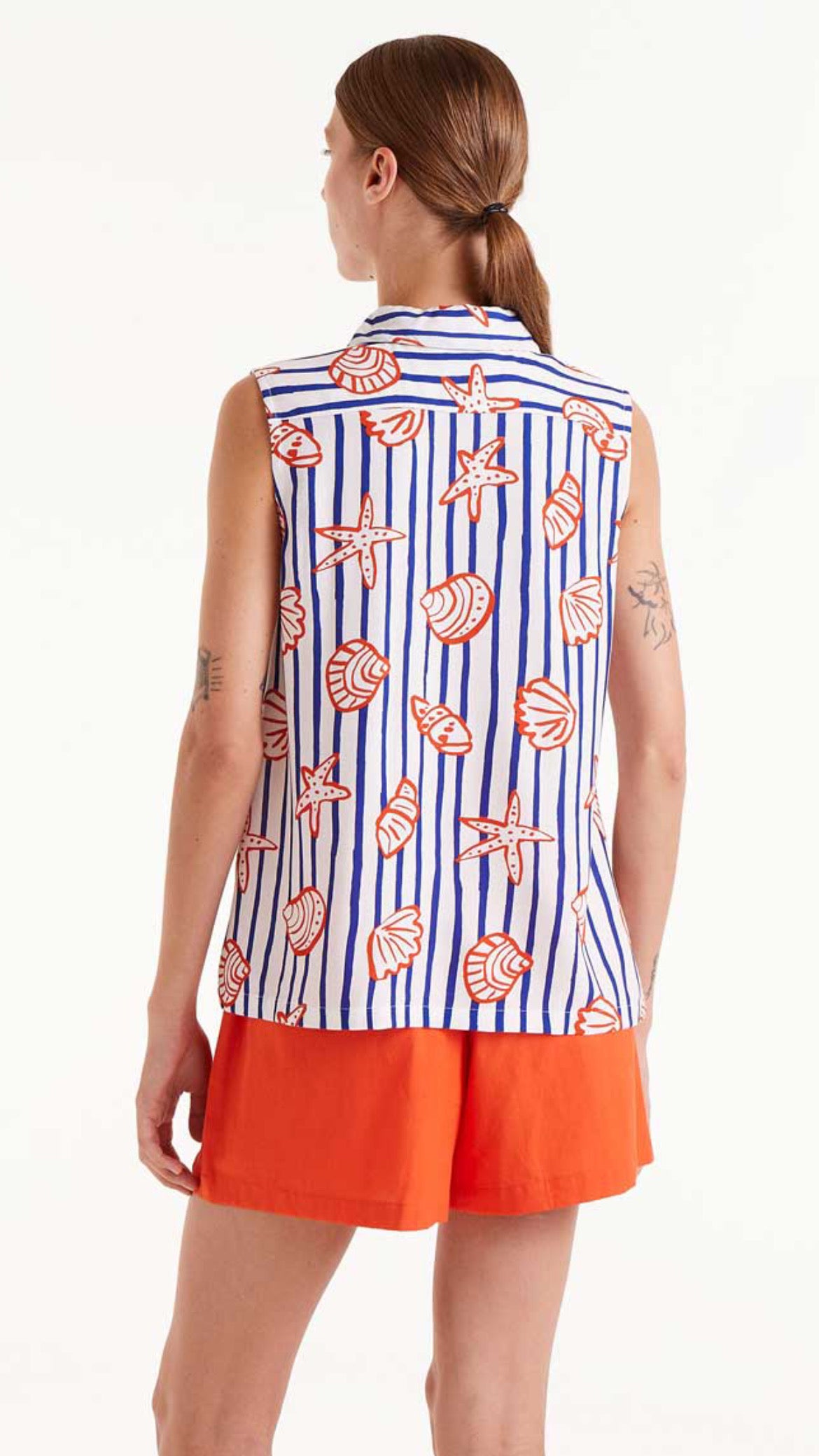 Camisa estampado de rayas Nemo