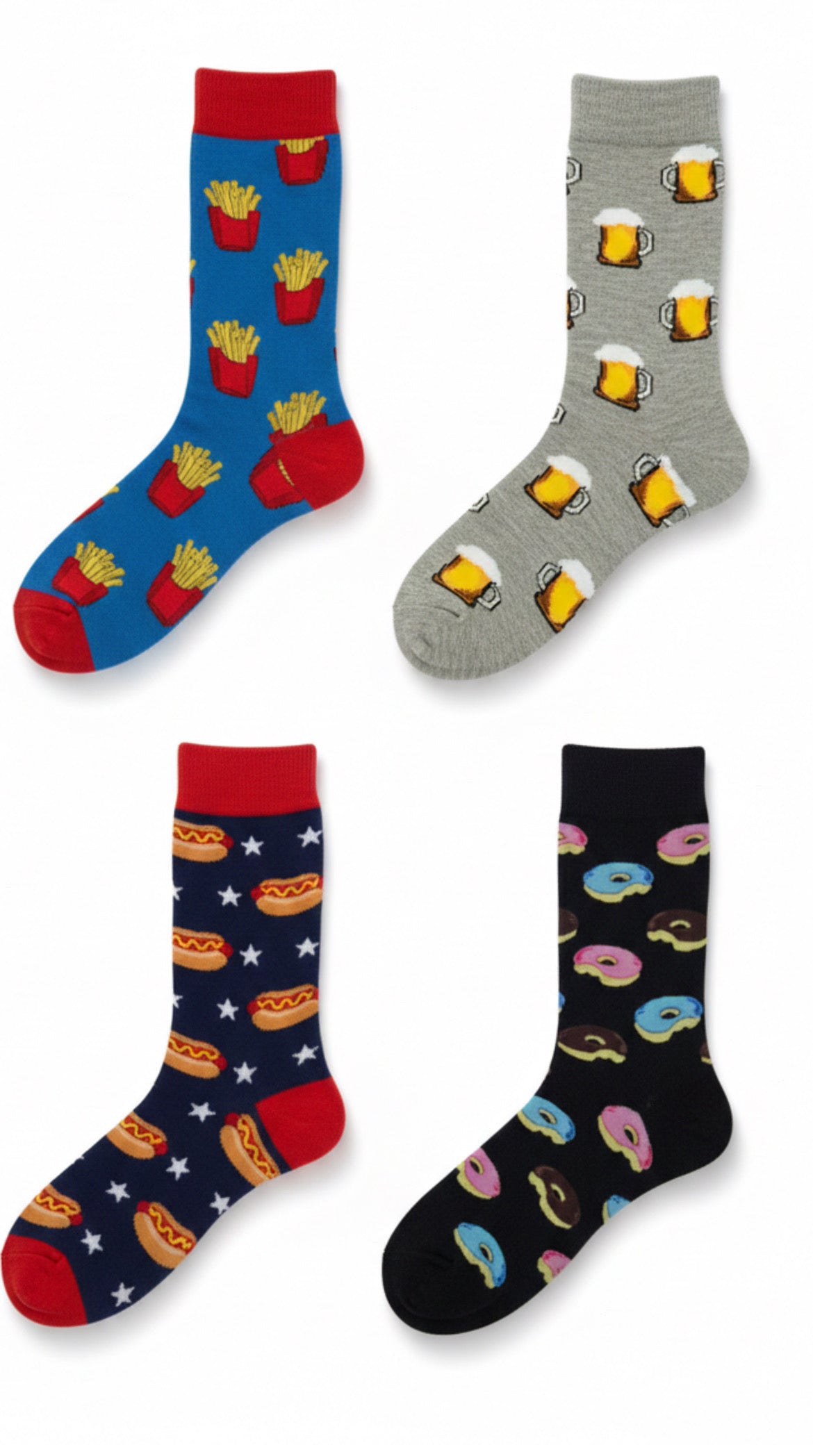 Pack de calcetines Foodie -3+1 de regalo