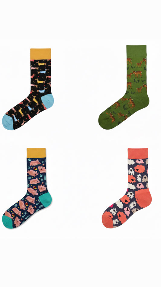 Pack de calcetines Animal -3+1 de regalo