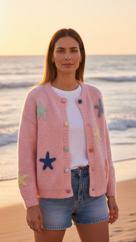 Chaqueta Marina rosa