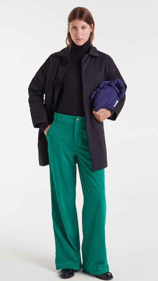 Pantalón de pana verde
