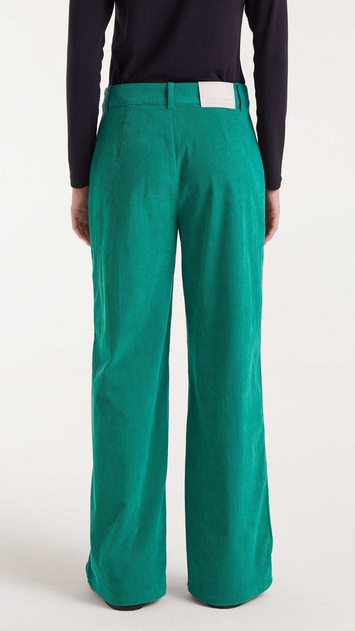 Pantalón de pana verde