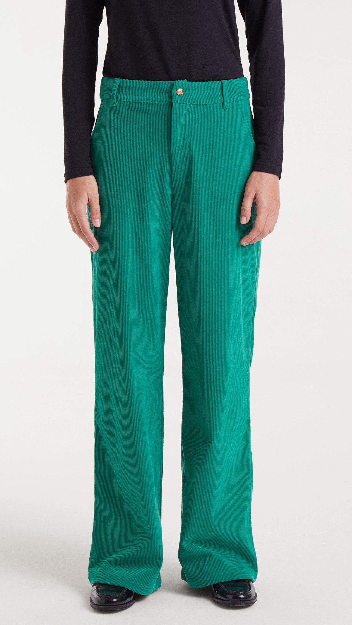 Pantalón de pana verde