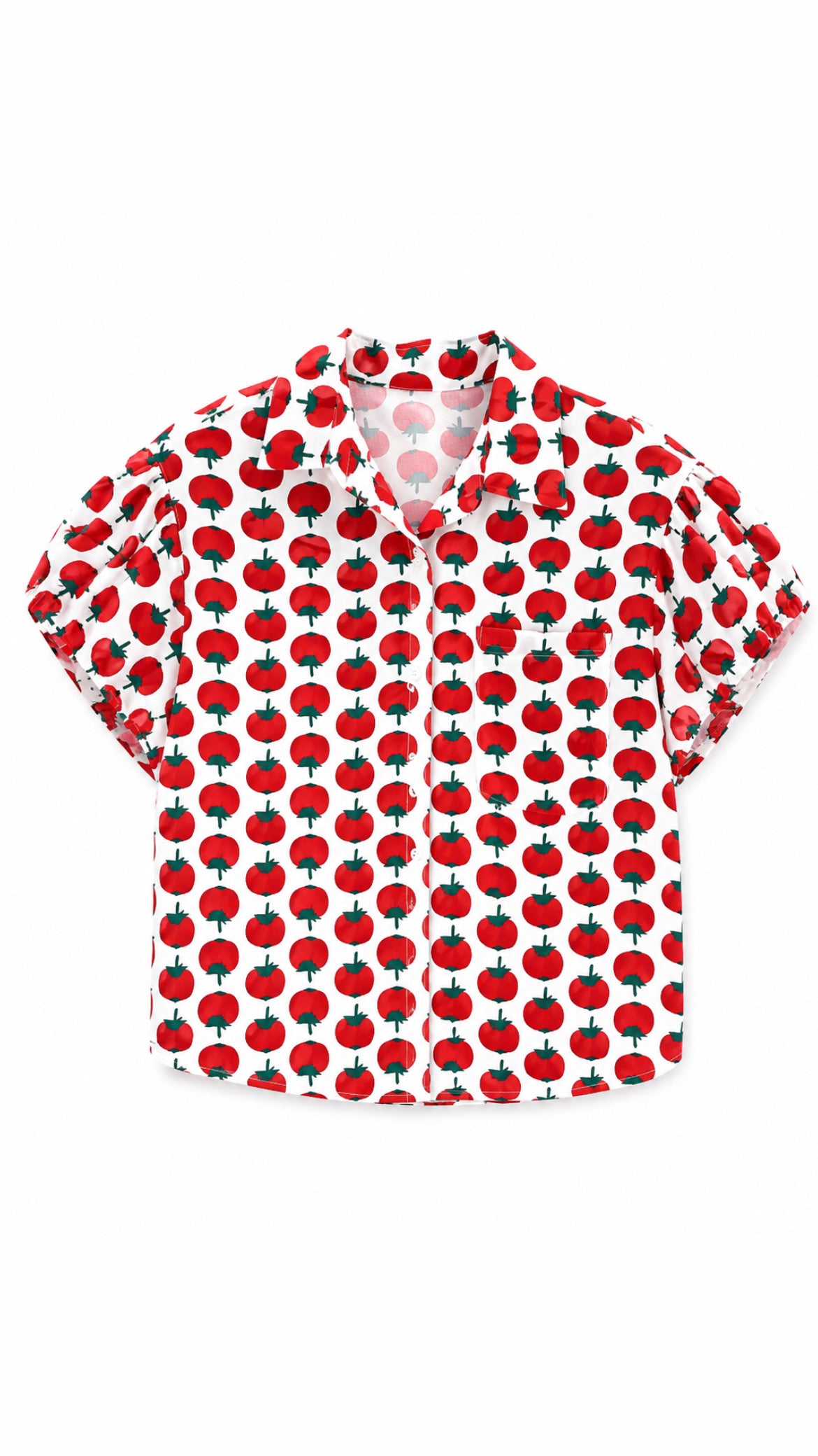 Camisa Verbena Tomato