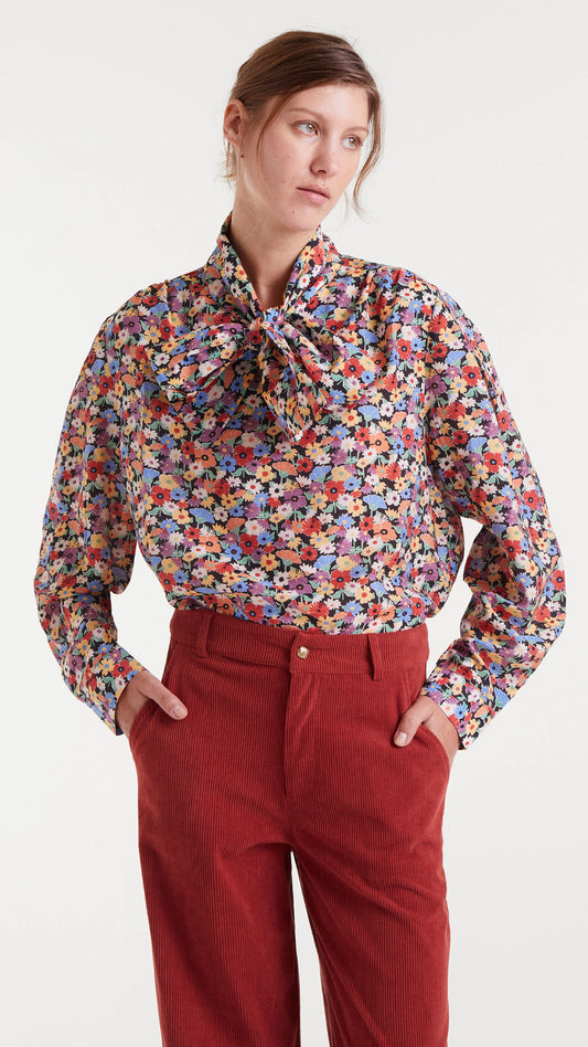 Camisa lazada con estampado   Hampton Small