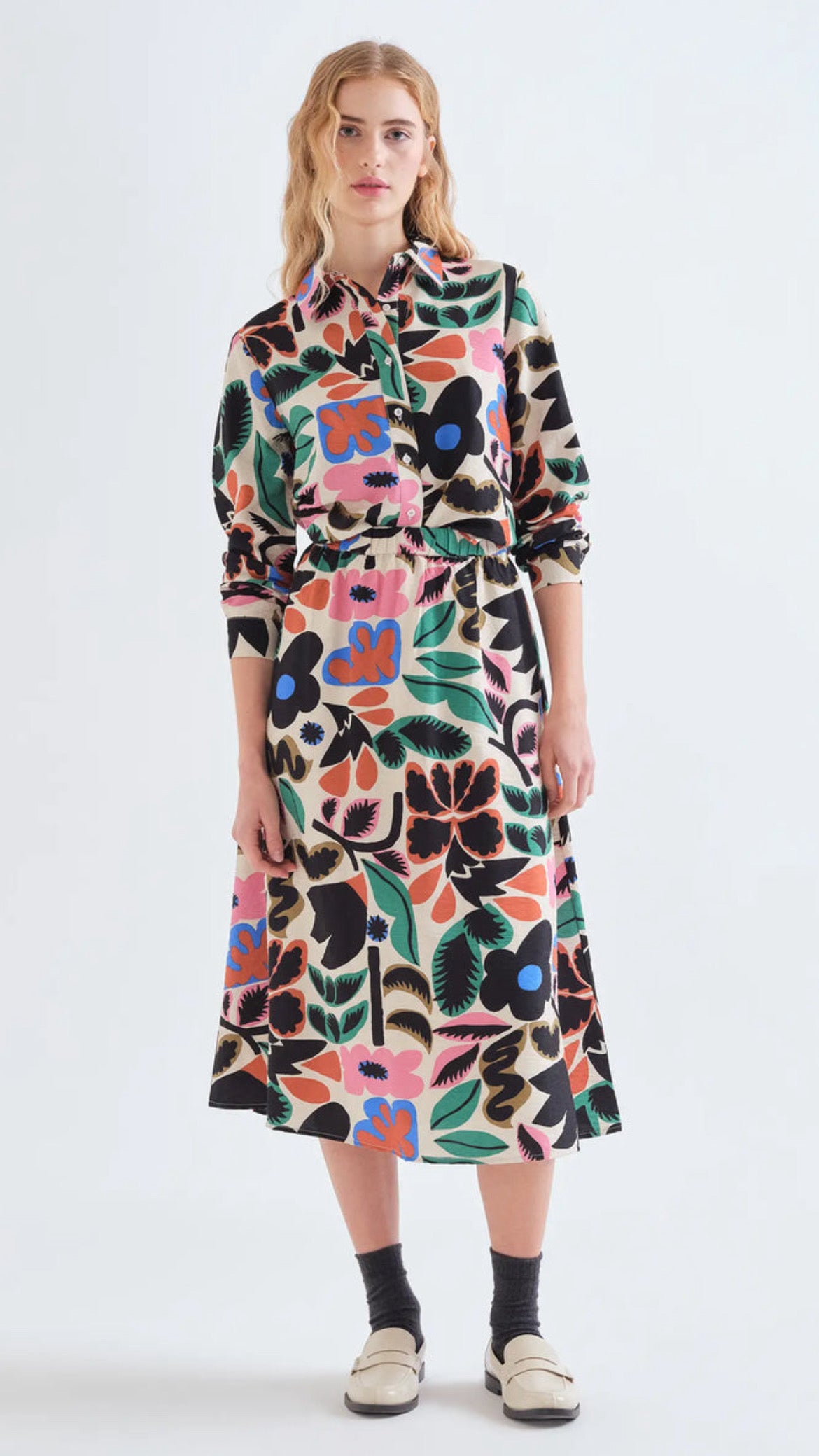 Camisa con estampado Neo Garden