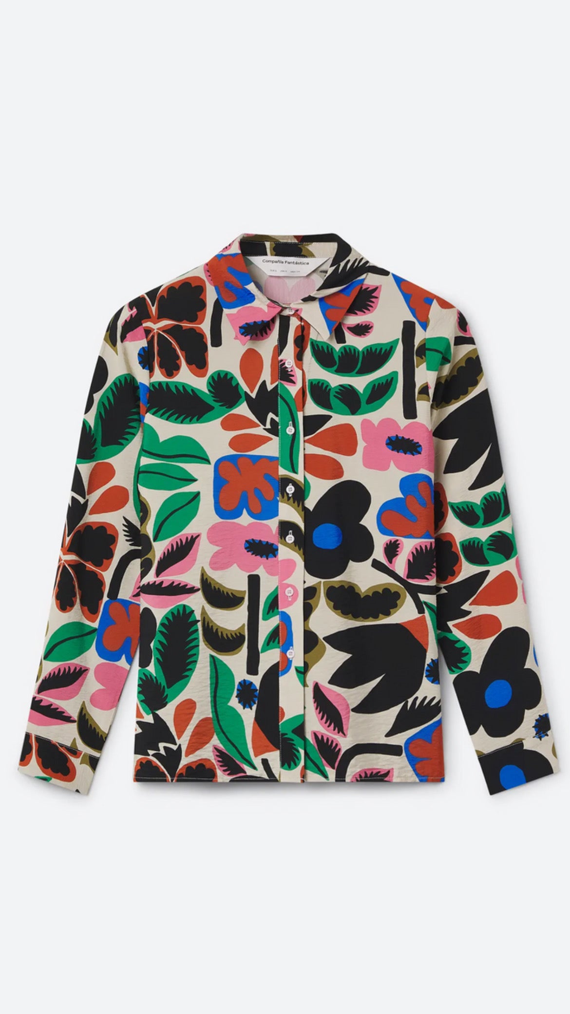 Camisa con estampado Neo Garden