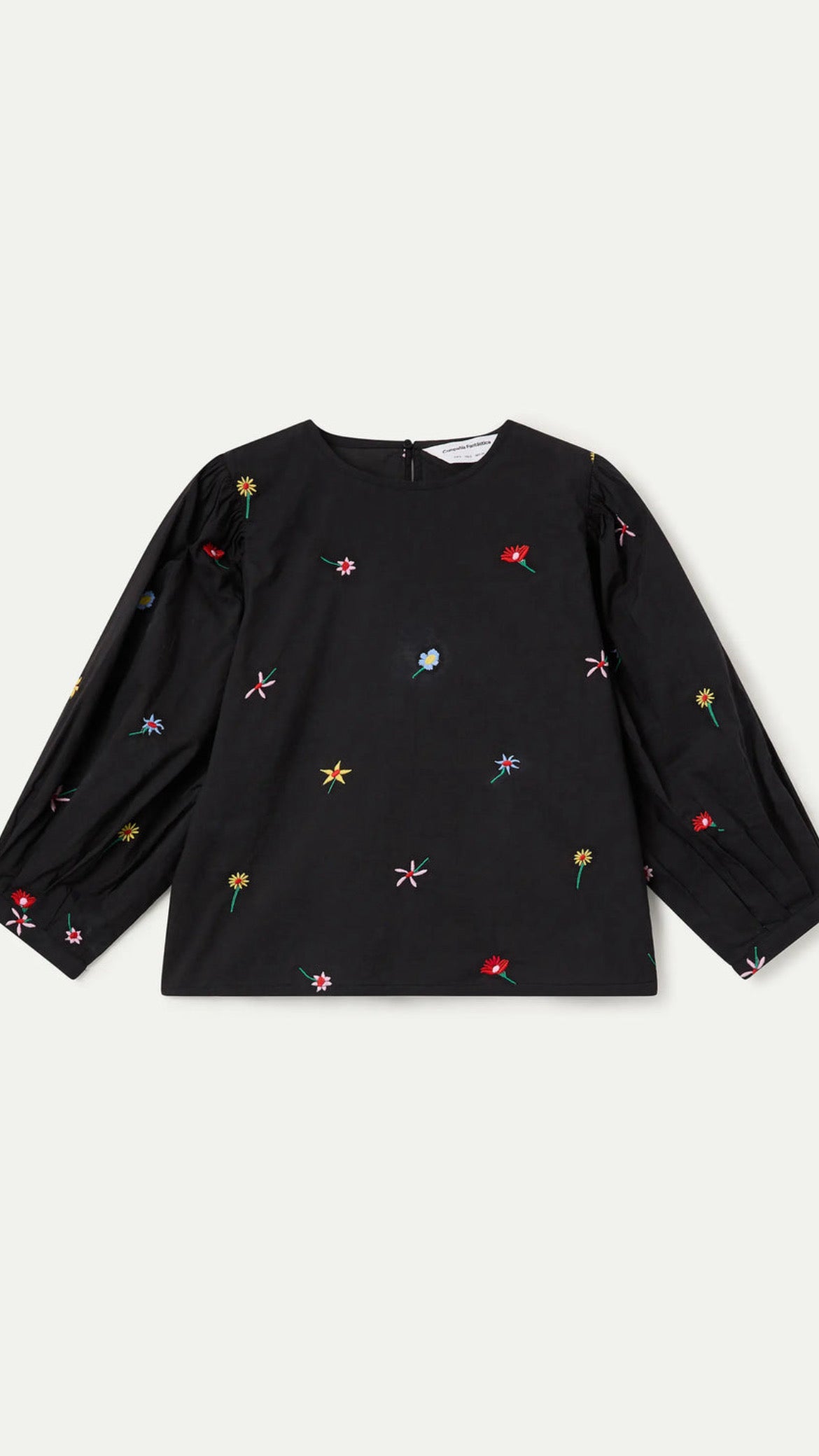 Top con estampado Black Gardener Flowers