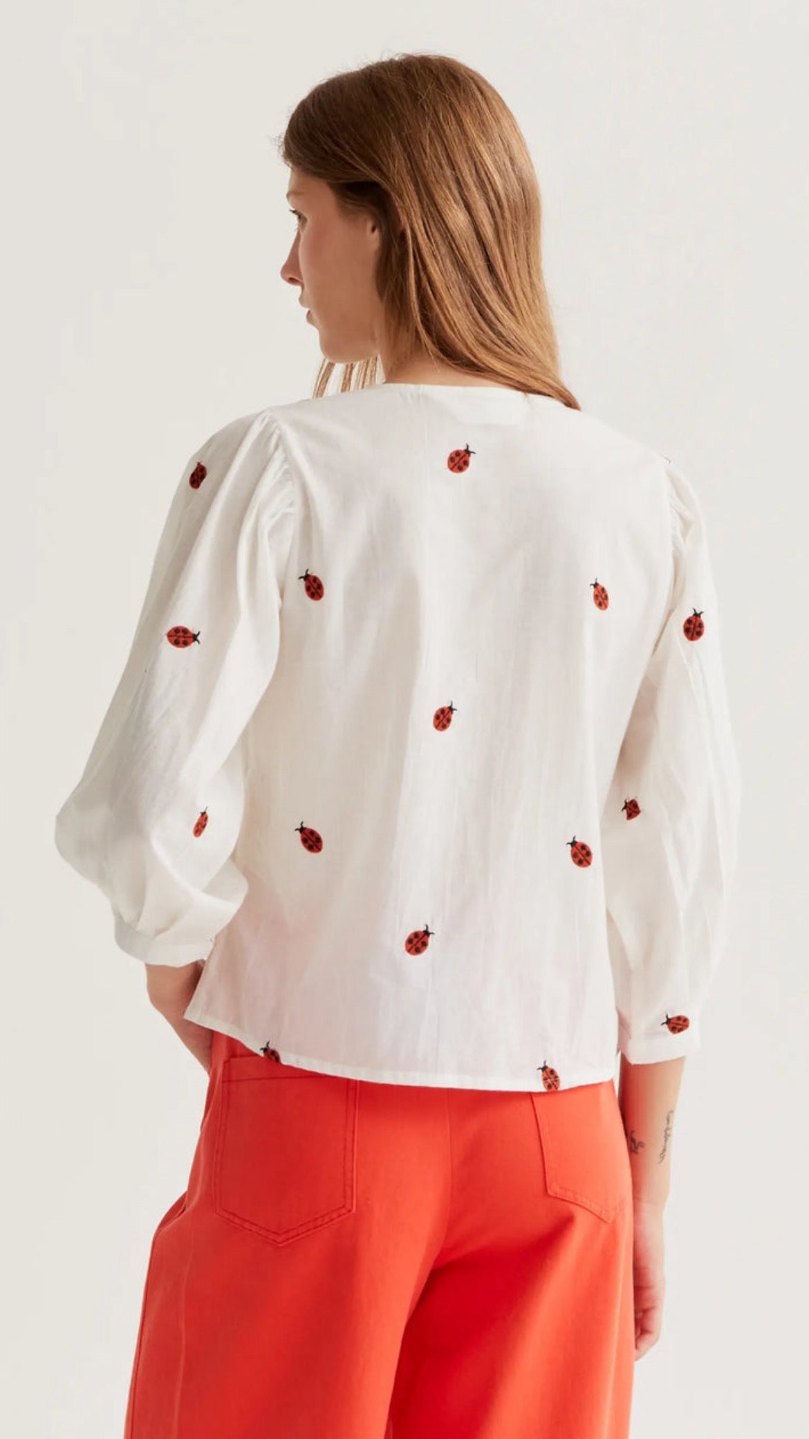 Camisa con estampado Ladybugs