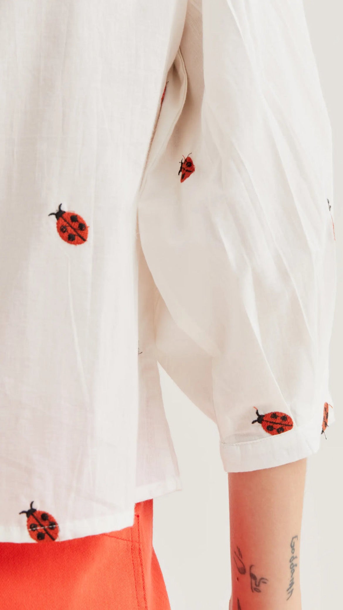 Camisa con estampado Ladybugs