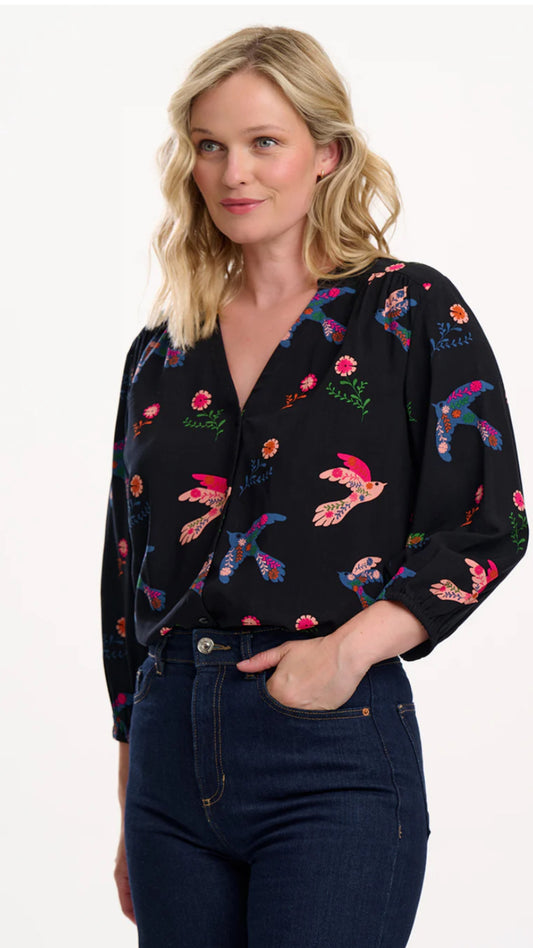 Blusa Elkie Birds