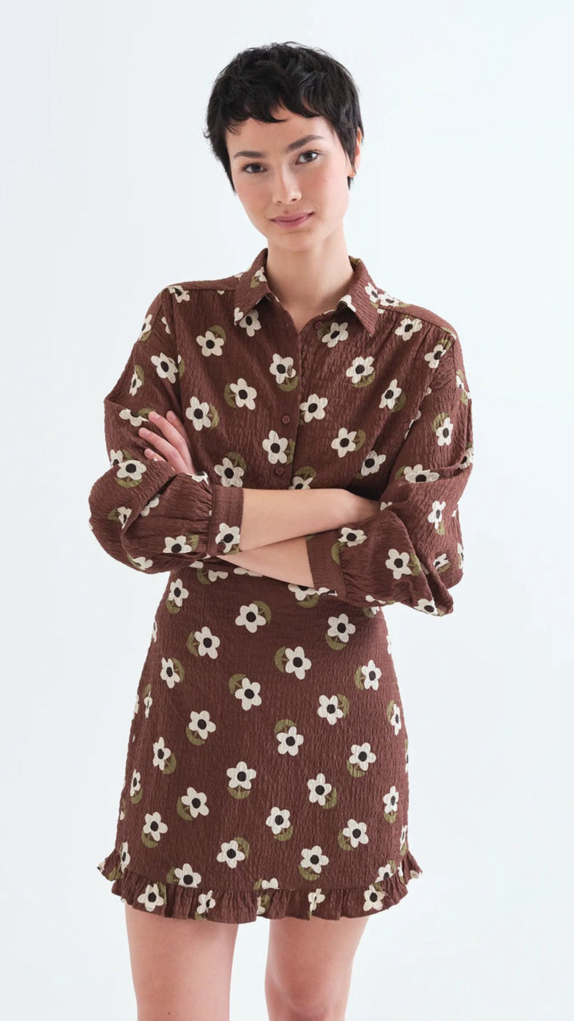 Camisa con estampado Santini