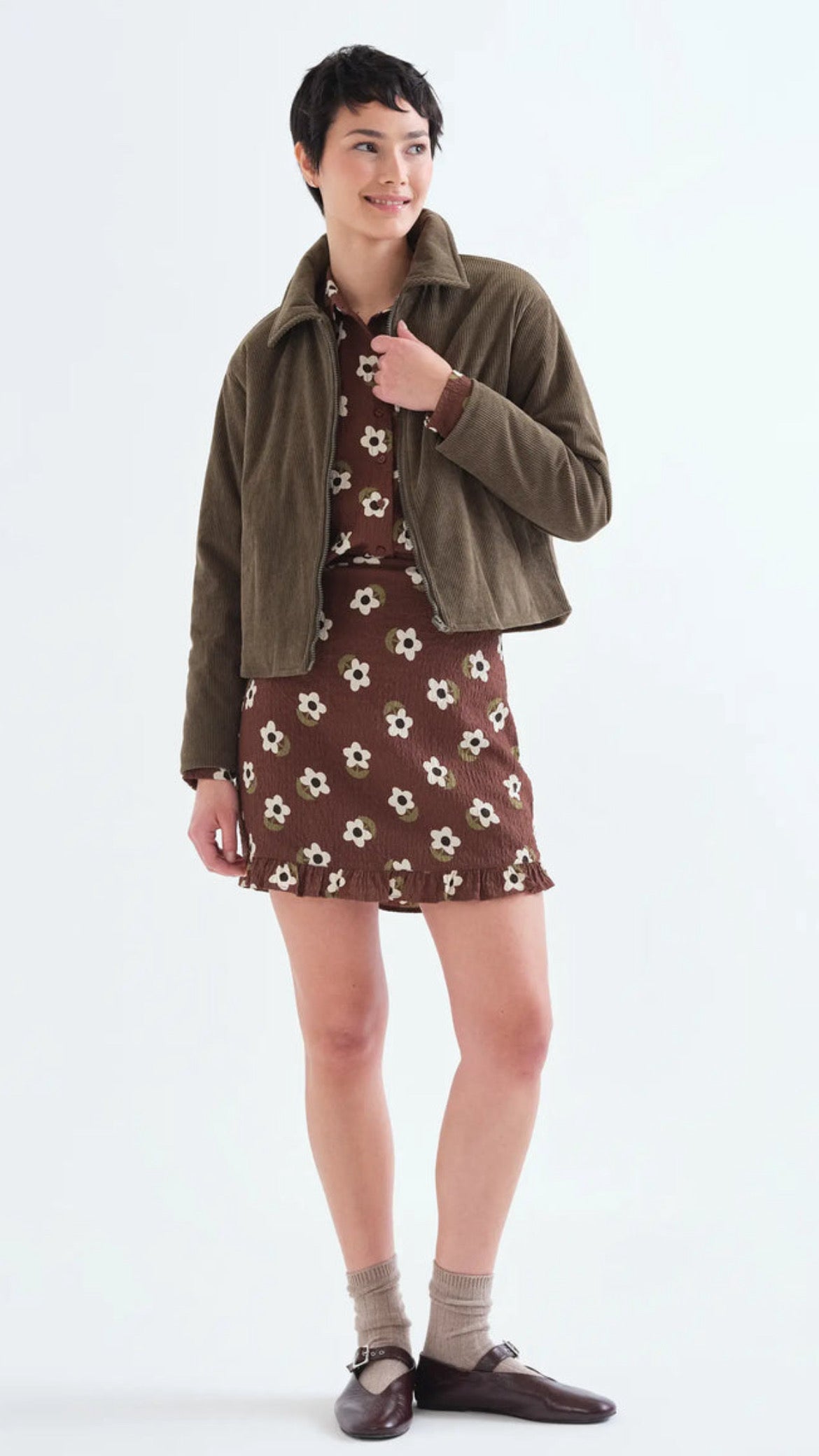 Camisa con estampado Santini