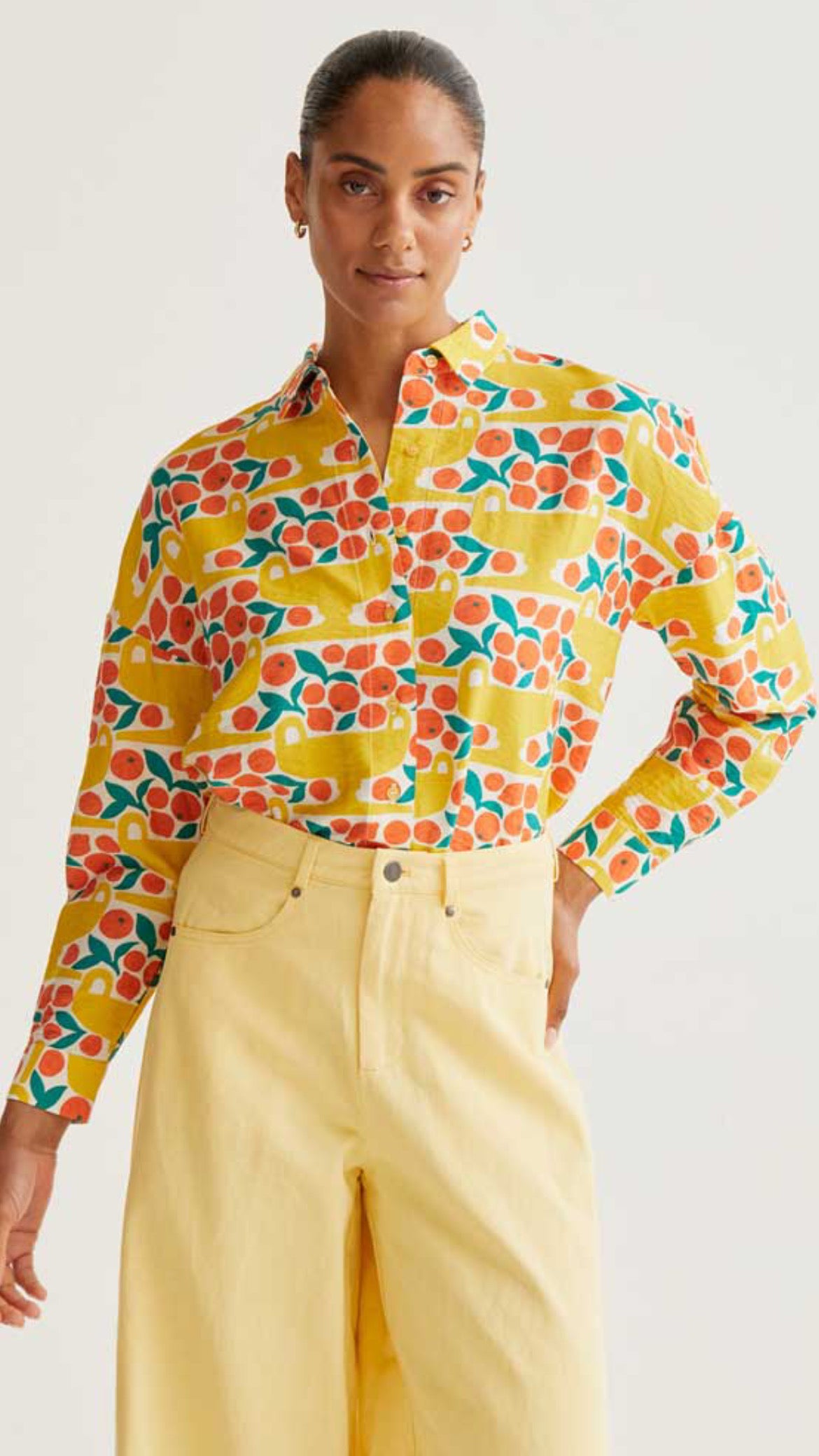 Camisa con estampado Citrus