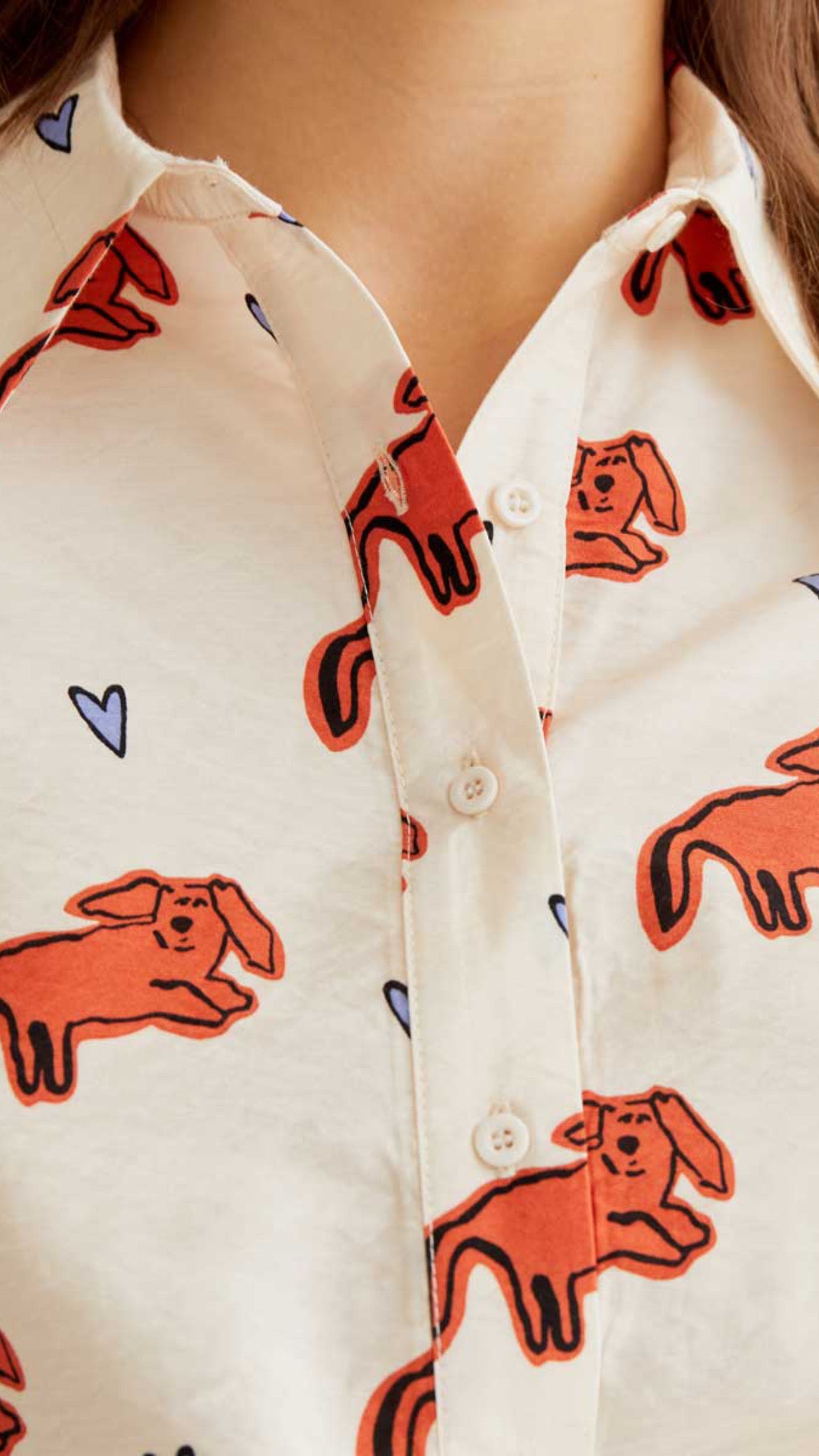 Camisa con estampado Tochi