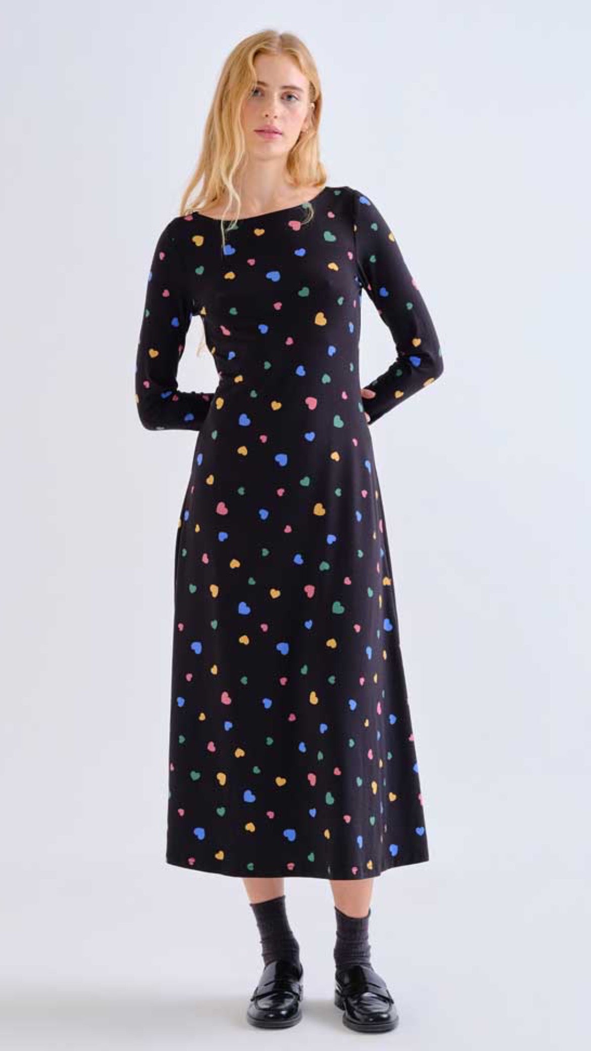 Vestido midi con estampado Candy