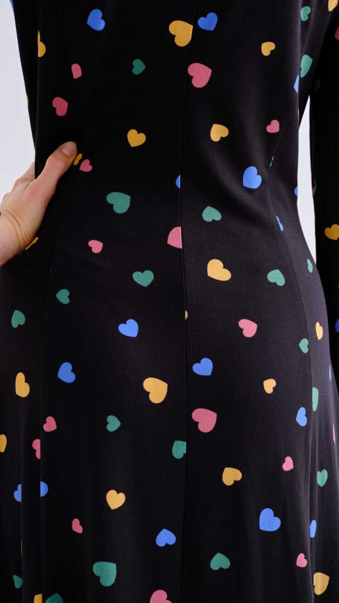 Vestido midi con estampado Candy