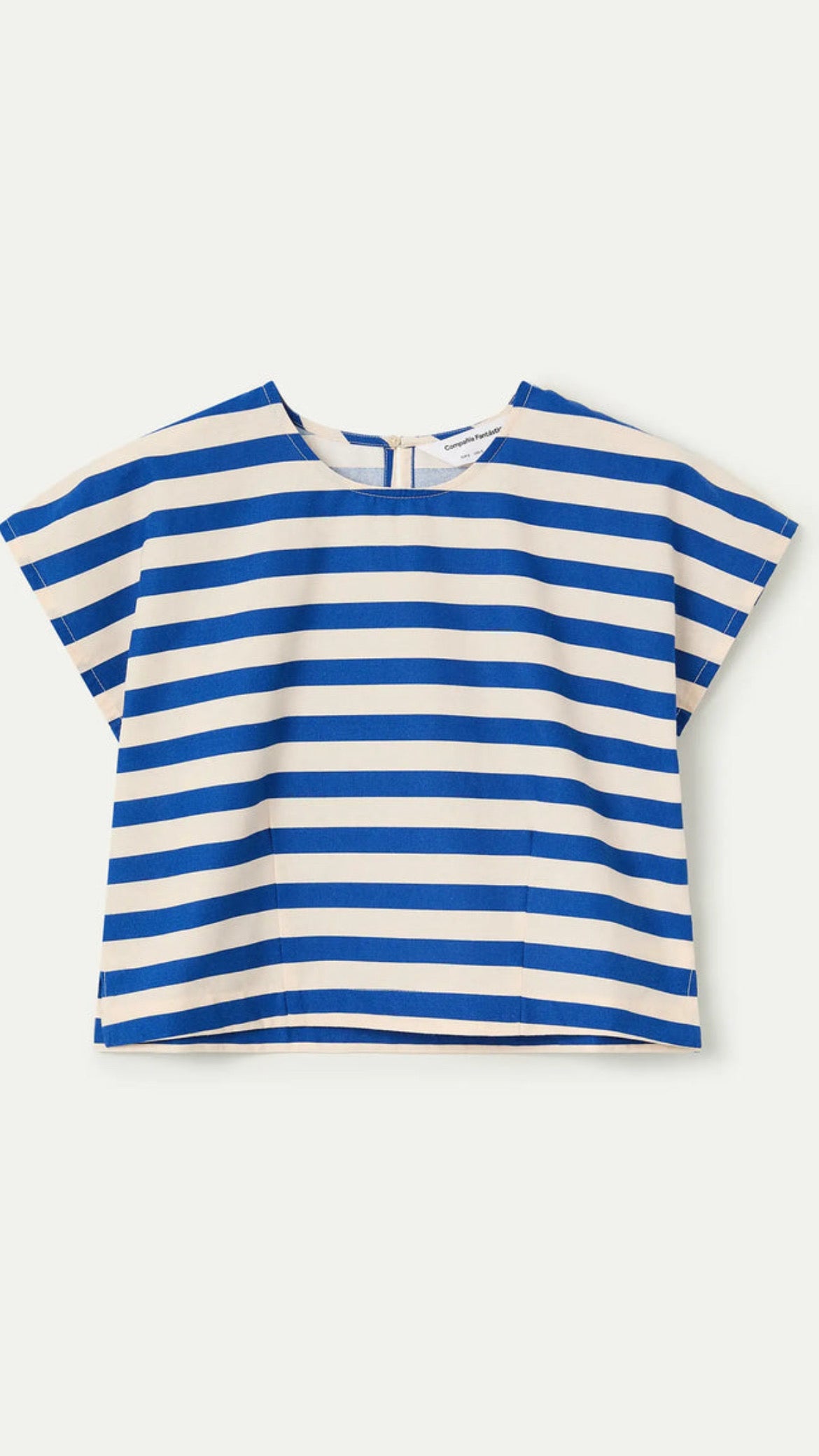 Top con estampado Bamboo Blue