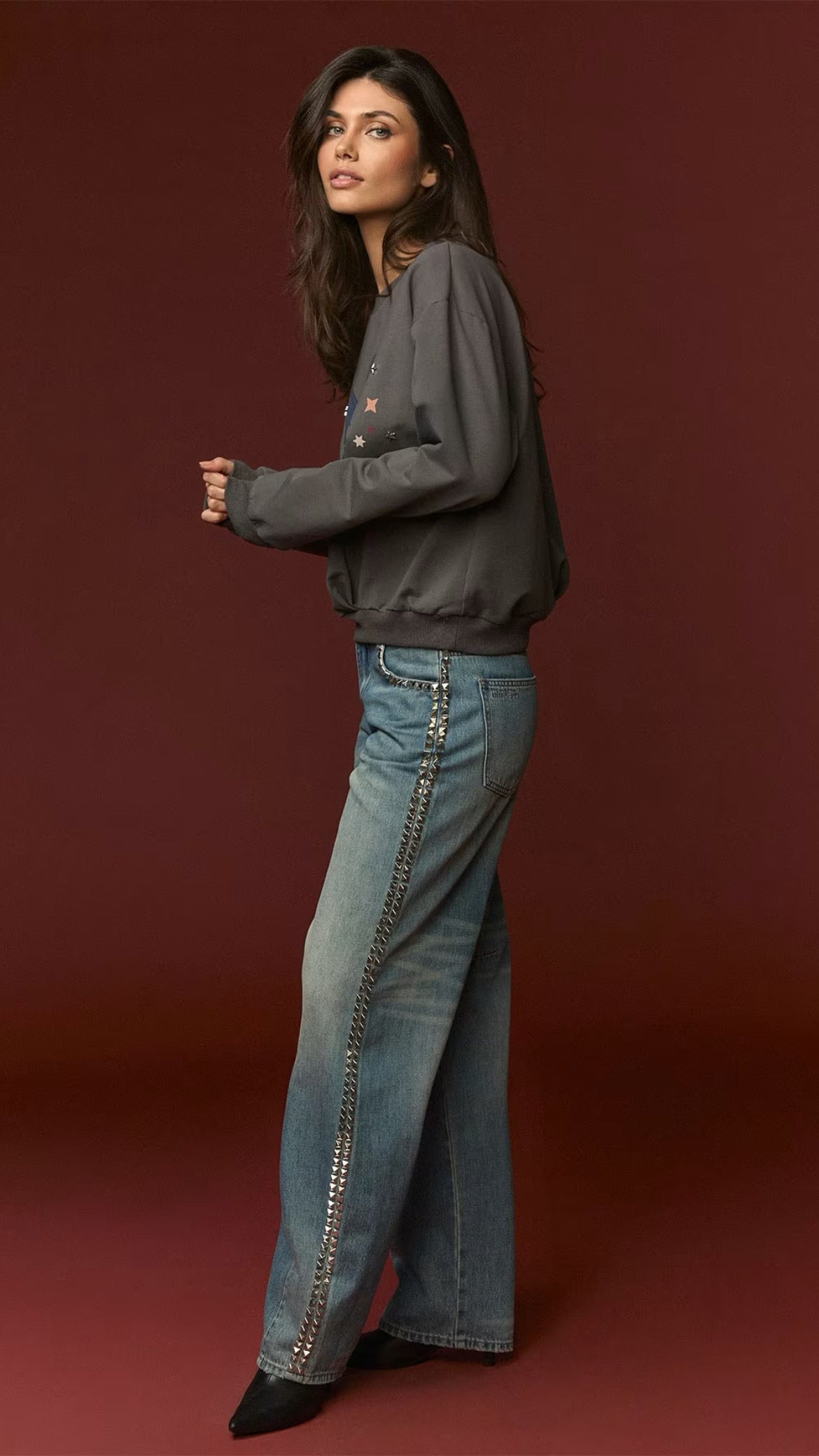 Blue Kat Sweatshirt