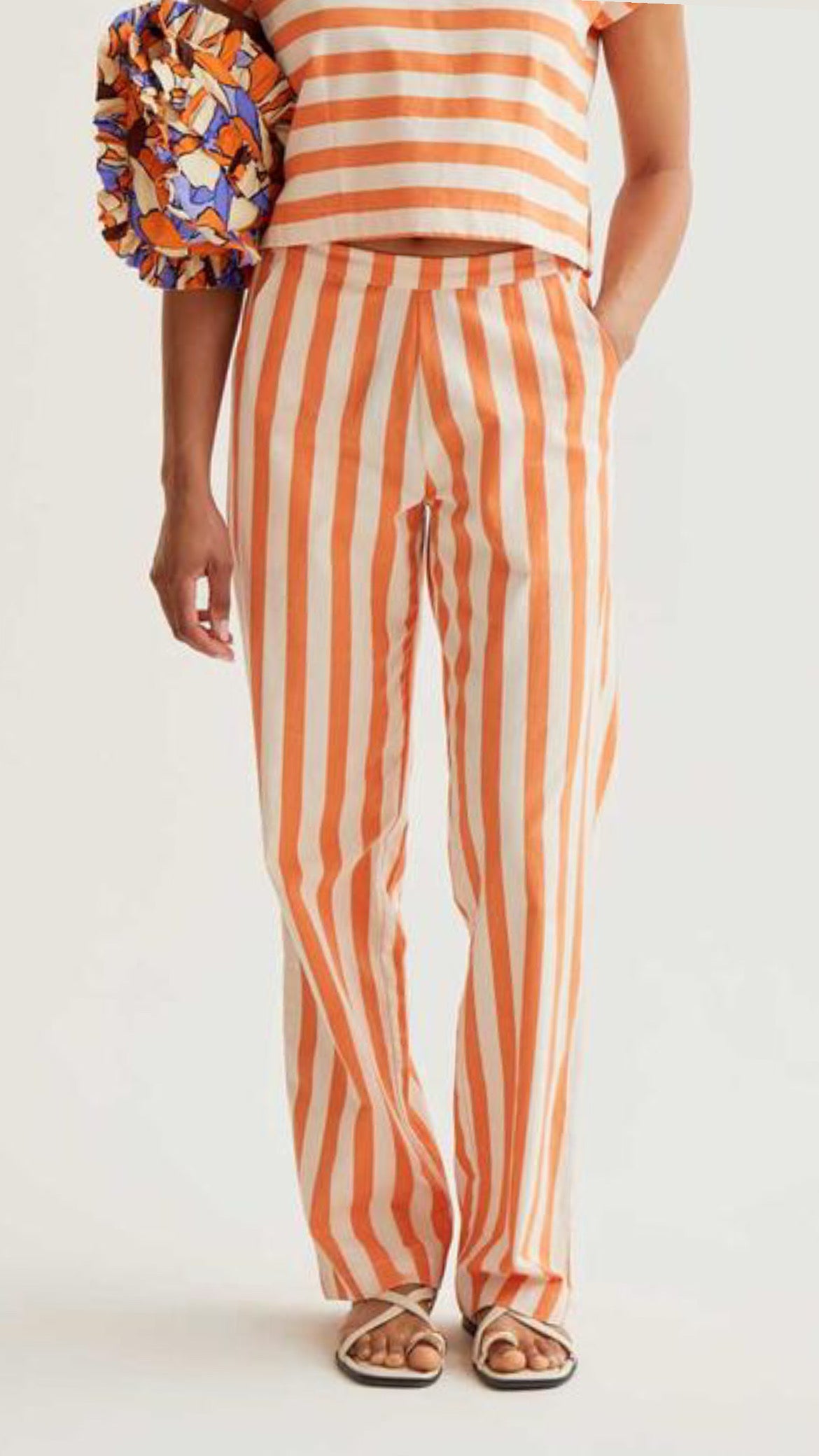 Pantalón estampado Bamboo Orange